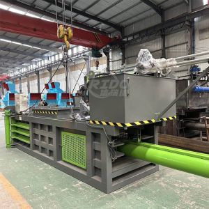 100 Ton Hydraulic Waste Baler Machine for Cardboard PET Bottles