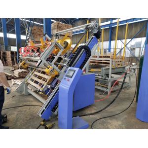 New Design Wooden Tray Nailing Machine Wood Pallet Making Machine