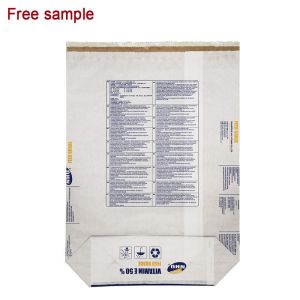 Sgs / Fda / Iso9001 Multiwall Paper Sack Customizable Size