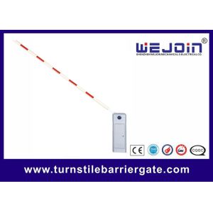 China Security 8m LED Boom Vehicle Barrier Gate Manual Release For Parking System on sale