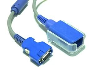 Cheap Compatible Nellcor spo2 extension cable ,2.4m length, 14 PIN, DOC-10 for sale