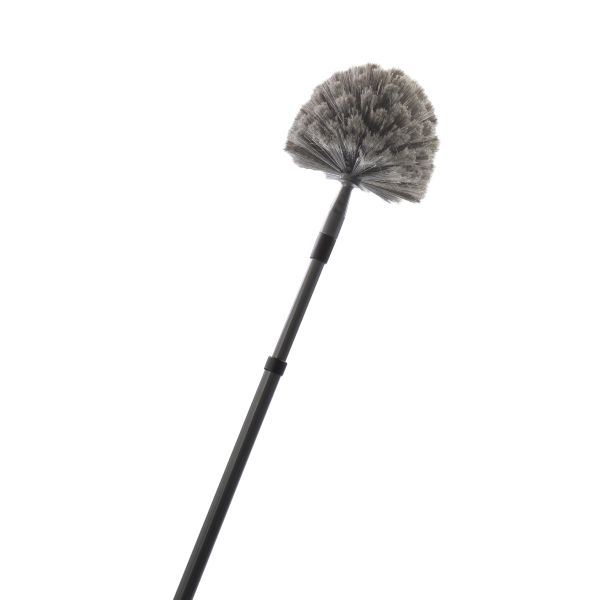 Quality Durable Flexible Ceiling Fan Duster Telescoping Pole Hard Bristles Long Handle  Cobweb Duster wholesale
