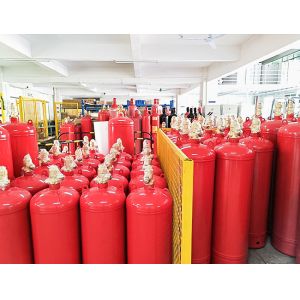Fm 200 Agent Empty Fire Fighting Fire Extinguisher Cylinders 40kg To 150kg