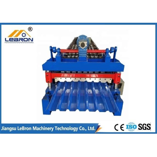 Service long time2018 new type color steel glazed tile roll forming machine PLC