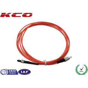 SMA905 SMA906 Fiber Optic Cable Multimode Metal Ferrule / SMA Patch Cord / SMA