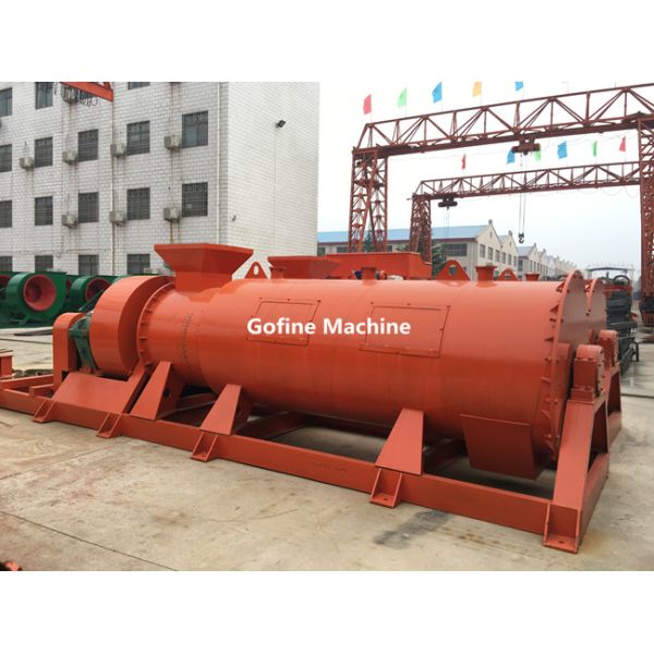 Rotary Agitation Organic Fertilizer Granulator High Speed Low Power Consumption