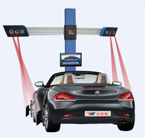 Quality High Precision Automatic 3excel Wheel Aligner , Portable Wheel Alignment Machine wholesale