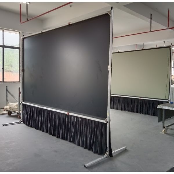 150 - 300 Inch Fast Fold Projector Screen Portable Outdoor Front / Rear