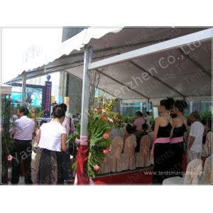 50 Seater Clear Span Fabric Structures Reusable Sunshade Shelter 6X15M