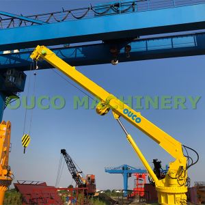 0.2T 20M Long 30m/min Telescoping Boom Crane