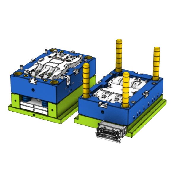 OEM / ODM : Cold Runner Injection Molding & Smart Watch Base Lower Housing 1*4 No.23305