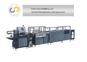 China Automatic hardcover case maker machine, level arch file folding machine on sale
