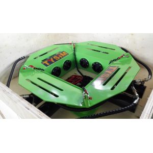 TYSIM KP500S Hydraulic Pile Breaker For Square Piles Breaking 20L/Min