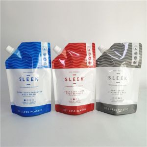 Storage Reusable Spout Pouches Container Sealable Bags for Drink Juice Milk