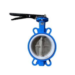 Cheap Manual Motorized Ductile Iron Butterfly Valve Wafer Type for sale