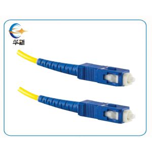 Optimal Network Performance Fiber Optic Patch Cord with UPC Polish and 100% Test
