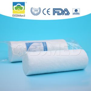 China High Absorbency First Aid Cotton Roll Odorless 13 - 16mm Fiber Length on sale