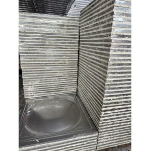 Insulated Rectangular Modular Panel Water Tank Stainless Steel Water Tank For