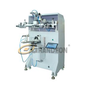 Cheap glass vases semi-automatic cylinder screen printing machine for sale for sale