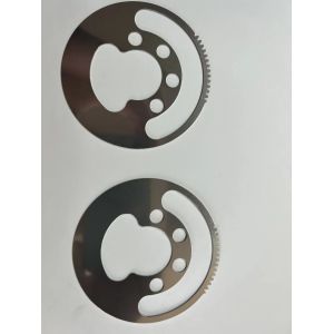 China Precision Encoder Disc – Custom Slotted Sensor Plate with Fine Tooth Edge on sale