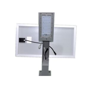 Sensor Solar Powered LED Street Wall Light Remote Control With Lithium Battery
