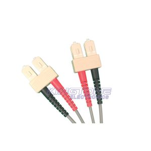 Cheap SC to SC Duplex Fiber Optic Patch Cord SC PC for Terminal Box for sale