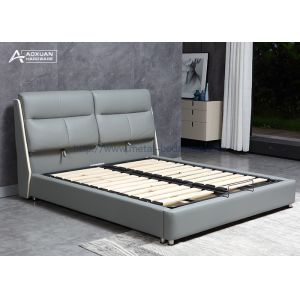 China Modern King Wooden Gas Lifting Ottoman Bed Mechanism on sale