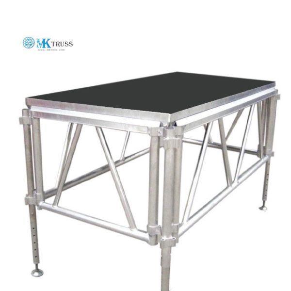 Directly Sell 750KG/SQM Laoding Factor Movable Stage with 18mm Plywood Top