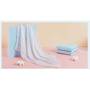 Healthy Double Gauze Receiving Blanket 110GSM Cotton Gauze Cloth