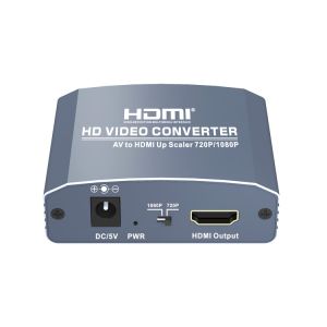 A/V to HDMI ,+ Stereo ,AV Signal Converter