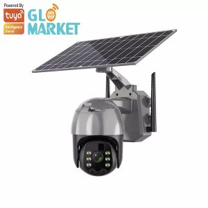 China Low Power Ptz Tuya Smart Camera Outdoor Waterproof Wifi 4G Solar Camera on sale