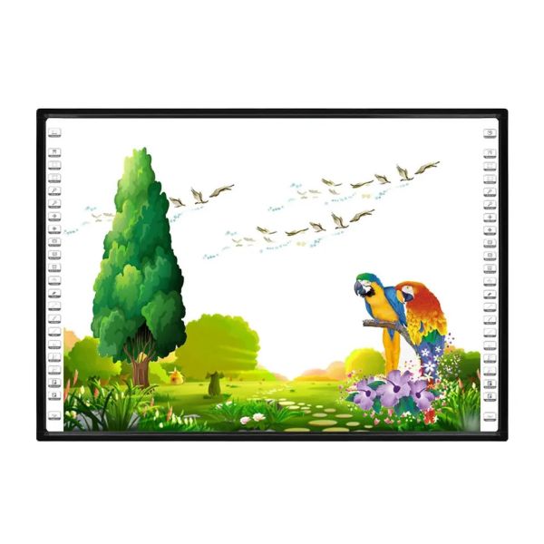 Optional Projector High Accuracy Finger And Pen Touch 10 Points IR Interactive