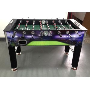 Kiker Match Football Game Table Comfortable Soft Hand Grip With Chromed Parts