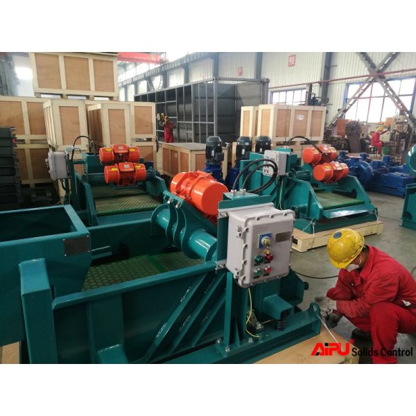 Quality 120m3/H Steel Frame Oilfield Shale Shaker For Gas Drilling wholesale