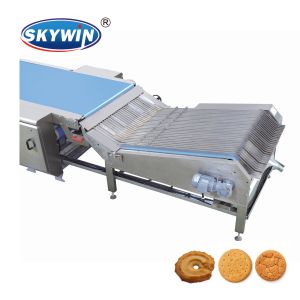 Cheap SGS approved Star Wheel Biscuit Stacker Machine Easy to Operate for sale
