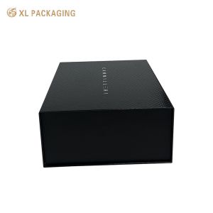 XL Packaging Custom Packaging Box Factory Custom Black Paper Box Packaging White