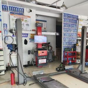 4PCS Camera Computer Control Sunshine wheel alignment machine Multi Language