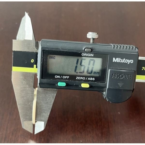 High Temp Resistant PEEK Pad Milk White ID12 OD24 H1.5 Back Up Ring Cold Resistant