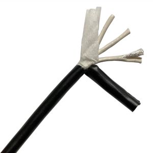 2 Core 18 AWG Stranded Tinned Copper Black PUR Jacket Cables