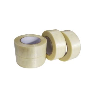 Linear Waterproofing Fiberglass Mesh Joint Tape Hot Melt Adhesive Pallet Fixing