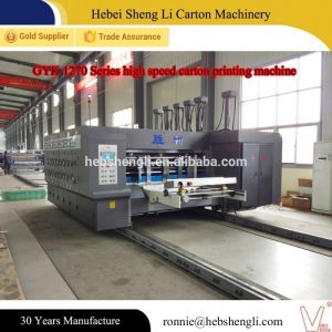 Carton Printing Slotting Die Cutting Machine With 3 Years Warranty