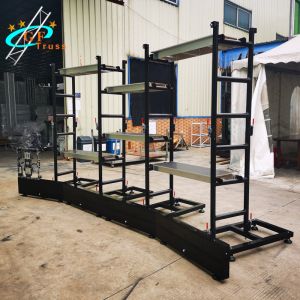 Black Arch LED Screen Truss Wall Ground Stand Support