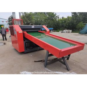 China Aluminum Silicate Blanket 400mm Blade Industrial Waste Shredder 7.5kw on sale