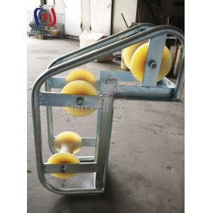 10-20KN Pithead Cable Pulling Rollers SHL700J3 Wire Pulling Rollers