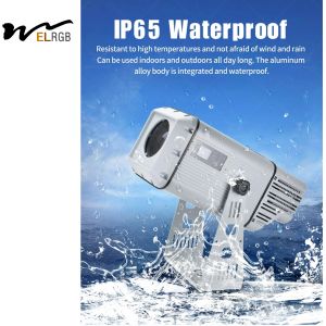 300W Gobo Logo Projector Light Indoor Work Light 6000K Waterproof Gobo Projector