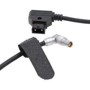 32 Inches Red Camera Monitor Cable 2 Pin Female To D Tap For RED Komodo Power