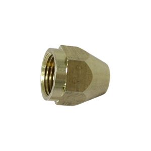 Brass Gas Connector With Threaded Straight Fitting For Natural Gas Stovetops