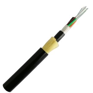 G657D300m Span Self Supporting Aerial Fiber Cable PE Jacketed