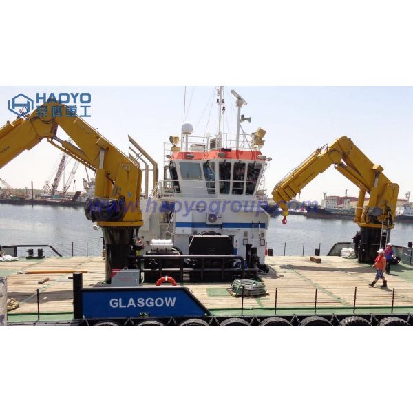Quality BV, CCS, ABS Certified Hydraulic Marine Knuckle Boom Ship Deck Crane for Provision Ship wholesale