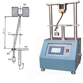 Quality Wire And Cable Circumferential Rotation Testing Machine Test Degree Of Damage Of Wires With Threaded Clamping Type wholesale